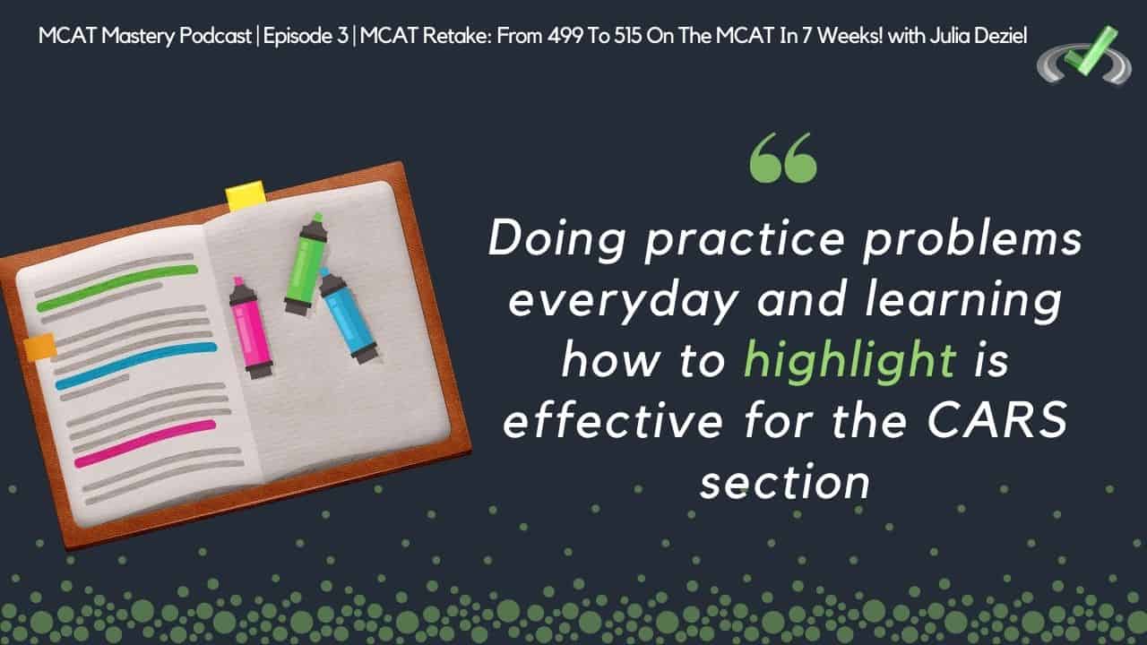 mcat mastery - highlighting