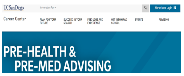 University of San Diego Pre-Med Advising Resources