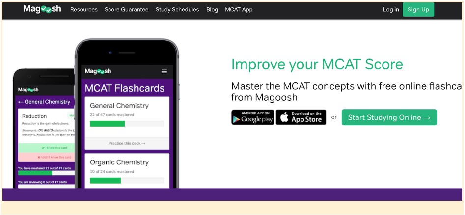 Magoosh MCAT App