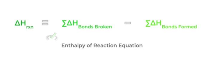 Calculations with Heat and Enthalpy - Enthalpy of Reaction Equation
