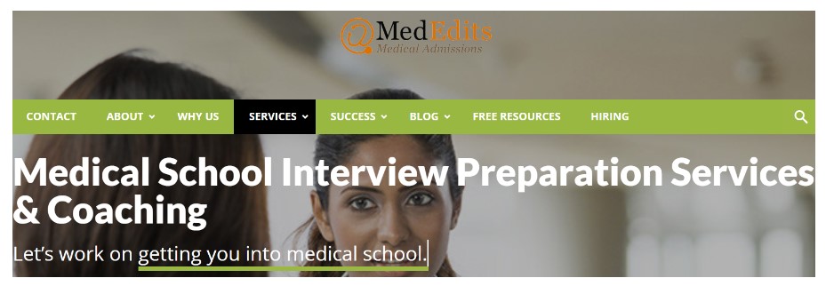 MedEdits Mock Interview for Medical School