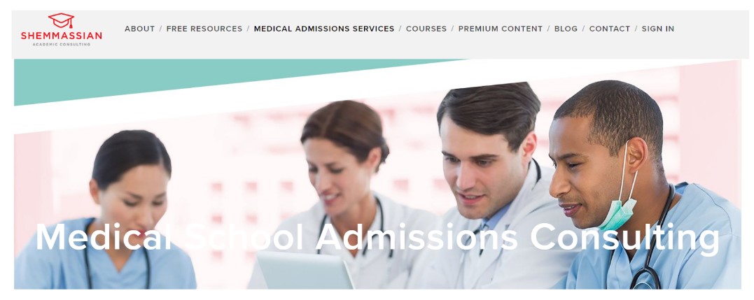 Shemmassian Academic Consulting Medical School Admissions Counseling Service