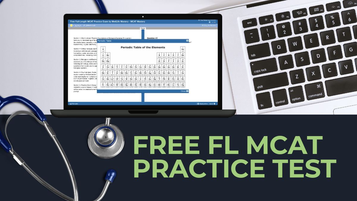 Free MCAT Practice Test (Full-Length Exam) – MedLife Mastery