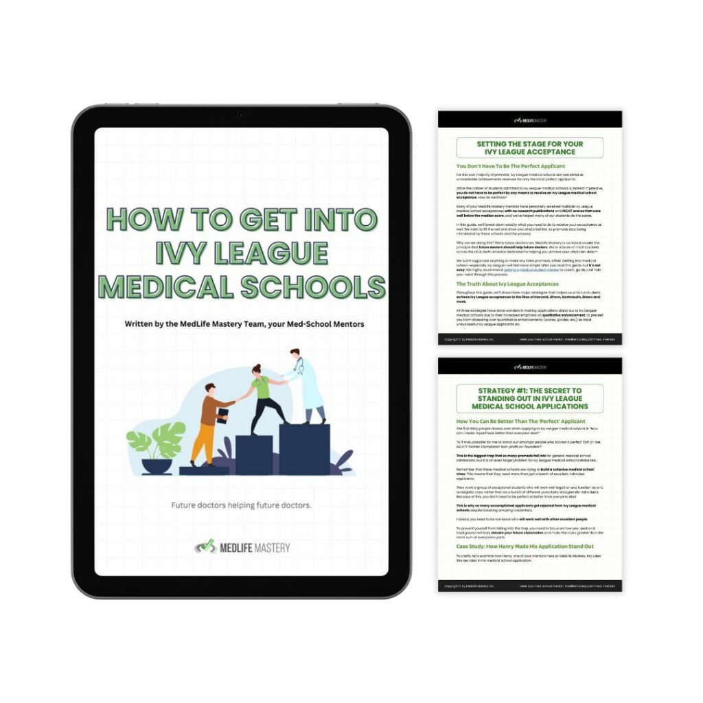 How To Get Into Ivy League Medical Schools Guide