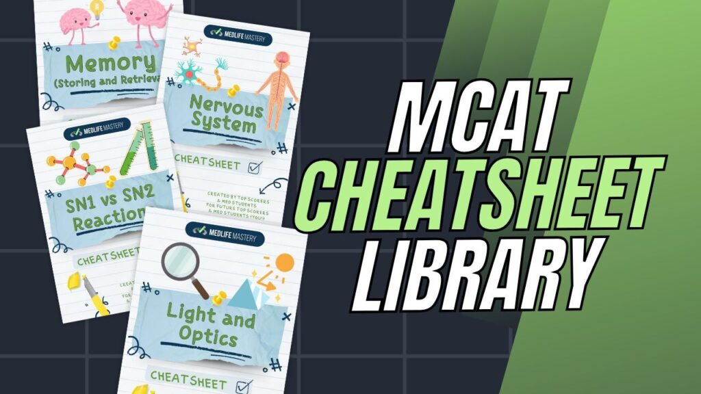 MCAT cheatsheets