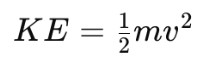 Formula For Kinetic Energy