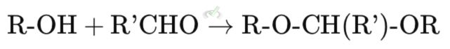 Acetals And Ketals Formation