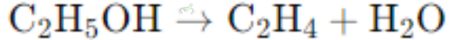 Dehydration To Form Alkenes