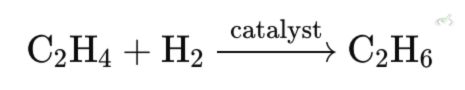 Hydrogenation Of Alkenes