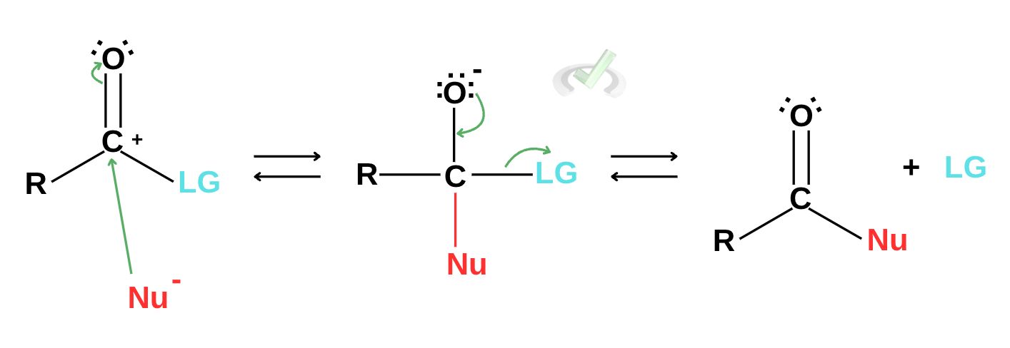 Nucleophilic Substitution Reactions On Carboxylic Acid Derivatives