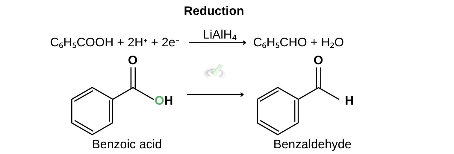 Reduction Of Benzoic Acid To Benzaldehyde