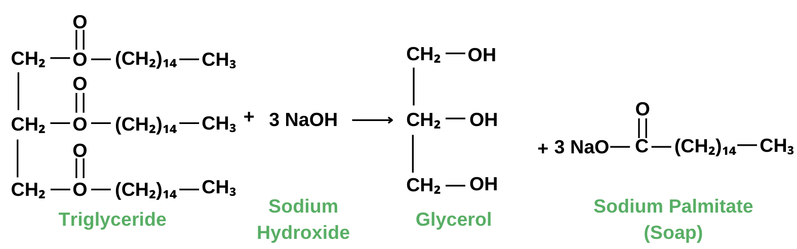 Saponification Example