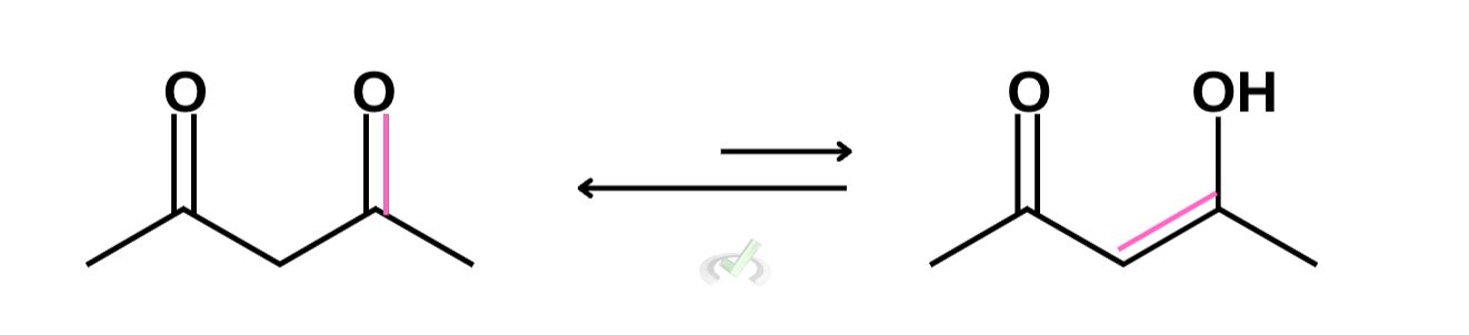 Tautomerization Of Acetylacetone