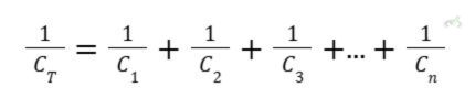 Capacitance In Series Circuits Formula