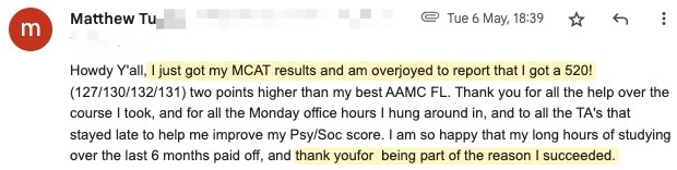 Live Mcat Strategy Course Review