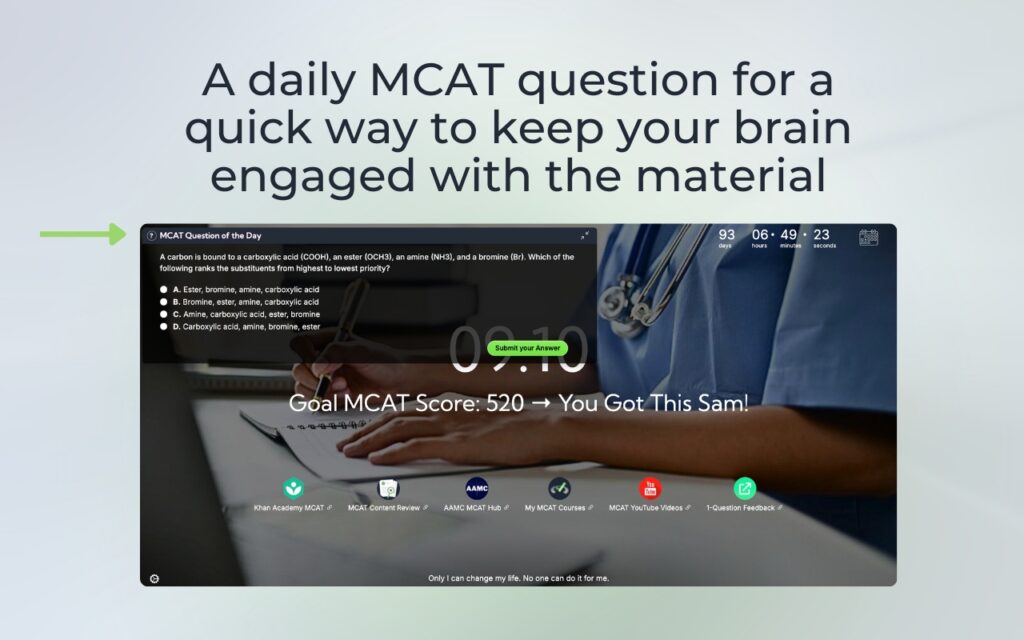 Magnets Mcat About the MedLife MCAT® Chrome Extension – MCAT Buddy