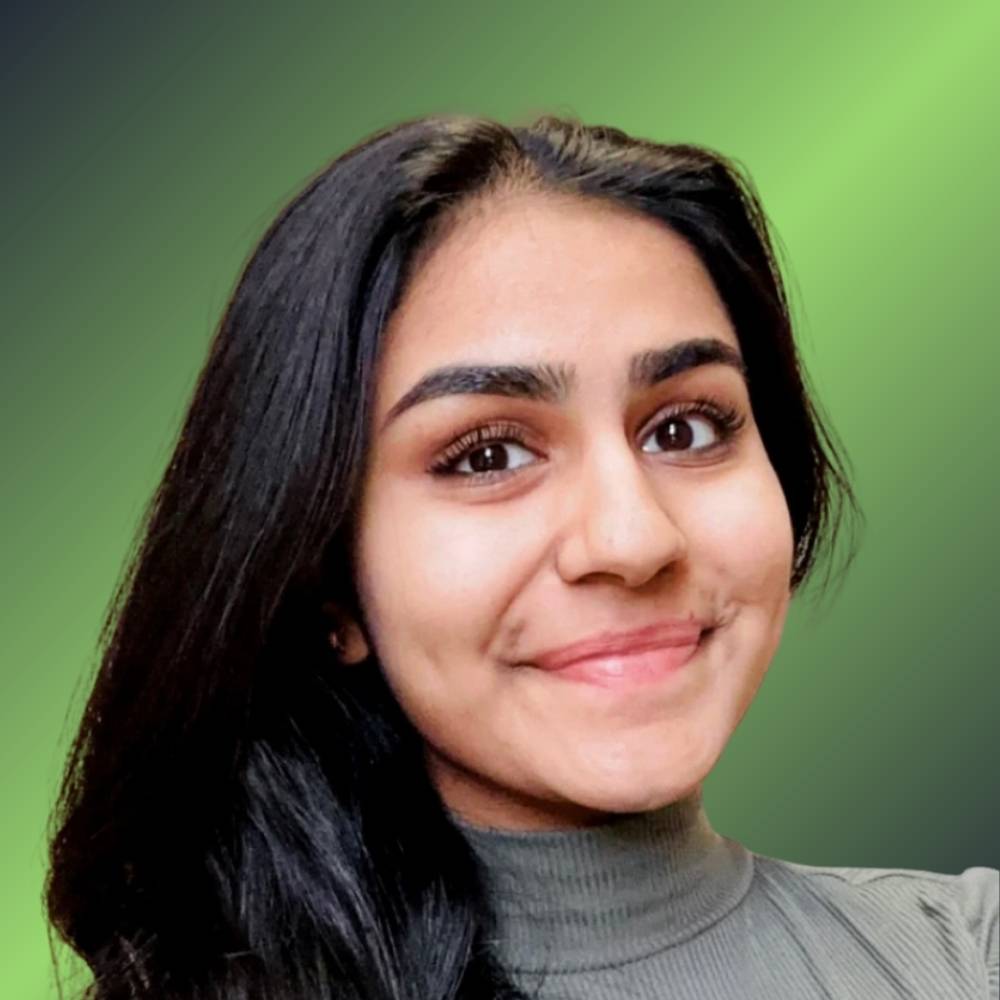 Srishti Rajeev headshot Srishti Rajeev headshot