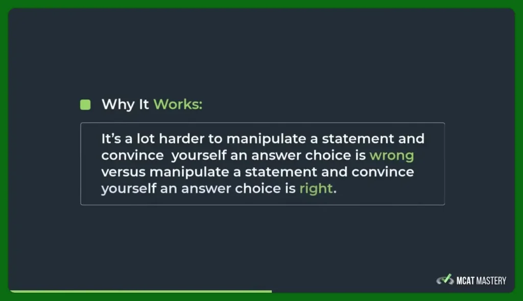 Stuck Between Two Answers Mcat