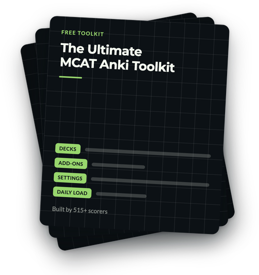 13 Best MCAT Anki Decks – Verified by Top MCAT Scorers 1 The Ultimate MCAT Anki Toolkit