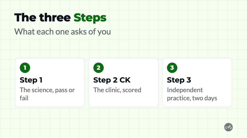 What Is the USMLE? A Complete Guide 1 The three Steps of the USMLE exam